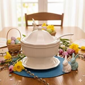 Vintage Pftalztgraff Heritage 4 piece Soup Tureen Set - MINT